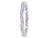 1/4 Carat (ctw G-H-I, I1-I2) Diamond Wedding Band Ring in 14k White Gold - 08DLG1004746W-6