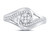 1/4 Carat (ctw G-H, I1-I2) Diamond Cluster Ring in 10K White Gold - 08GDG111945W-7