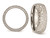 Mens 8mm Titanium Brushed and Polished Band Ring - 88QGG0276GM-10