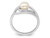Freshwater Cultured Pearl Ring 6-7mm in Sterling Silver - 68QGG6872PF-8