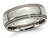 Polished Titanium Beaded Edge Wedding Band Ring 8mm - 88QGG0135GM-11