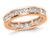 2.00 Carat (ctw H-I, I1-I2) Diamond Eternity Wedding Band Ring in 14K Gold - 08QGG0090200R-8.5