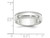 Mens 14K White Gold 6mm Milgrain Wedding Band Ring - 08QGG1160GMW-9
