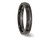 Ladies or Mens Black Titanium 4mm Domed Wedding Band Ring - 28QGG0396GF-8.5