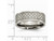 Mens Titanium Weave 8mm Polished Wedding Band Ring - 28QGG0199GF-8