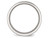 Mens Titanium 6mm Black Enamel Flat Polished Wedding Band Ring - 28QGG0205GF-6.5