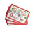 Homvare Christmas Holiday Placemats 13”X19”, Set of 4 - HVPMJF148