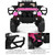 Costway 12V Kids Ride On Truck Car w/ Remote Control MP3 Music LED Lights BlackPinkWhite - TY325957PI+