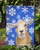 Caroline's Treasures RDR3023-FLAG-PARENT Winter Snowflakes Goat Winter Flag RDR3023GF, , multicolor - RDR3023GF