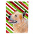 Caroline's Treasures LH9227-FLAG-PARENT Australian Cattle Dog Candy Cane Holiday Christmas  Flag, , multicolor - LH9227GF