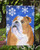 Caroline's Treasures SS4629-FLAG-PARENT Bulldog English Winter Snowflakes Holiday Flag, , multicolor - SS4629GF