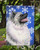 Caroline's Treasures SS4626-FLAG-PARENT Keeshond Winter Snowflakes Holiday Flag, , multicolor - SS4626GF