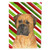 Caroline's Treasures SS4586-FLAG-PARENT Bullmastiff Candy Cane Holiday Christmas Flag, , multicolor - SS4586GF