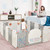 Costway Foldable Baby Playpen 16 Panel Activity Center Safety Play Yard
