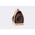 9.75" Coffee Brown Backyard Robin Bird House and Nester