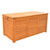 4' Squash Brown Rectangular Indoor Home Furniture Cushion Storage Box