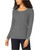 Karen Scott Women's Diamond Cable-Knit Sweater Gray Size Extra Large