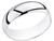 Ladies or Mens Sterling Silver 6mm Comfort Fit Wedding Band Ring - 68QGG6060GF-5