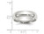 Ladies or Mens Sterling Silver 6mm Comfort Fit Wedding Band Ring - 68QGG6060GF-5