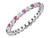 Lab-Created Ruby Ring 0.30 Carat (ctw) in Sterling Silver - 68QGG0538CRU-8
