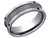 Mens 7mm Comfort Fit Tungsten Wedding Band Ring - 28BKG67450-9