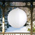 Tinsel Inflatable Christmas Ball Ornament Outdoor Decoration - White - 27.5"