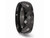 Mens Chisel 7.5mm Faceted Black Ceramic Wedding Band Ring - 88QGG0004-7.5