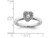 Sterling Silver Heart Promise Ring with Diamond Accent - 68QGG0331-9