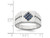Mens 1/3 Carat (ctw) Natural Sapphire Ring in Sterling Silver - 68QGG6838SA-9