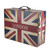 Set of 3 Rustic British Flag Decorative Wooden Storage Boxes 16"