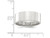Ladies or Mens Comfort Fit 7mm Flat Wedding Band Ring in Sterling Silver - 68QGG0070-7.5