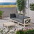 4-Piece Beige and Gray Hand Crafted Sofa with Coffee Table Set 30.25"