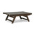 37" Brown Traditional Handcrafted Rectangular Outdoor Coffee Table