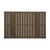 37" Brown Traditional Handcrafted Rectangular Outdoor Coffee Table