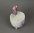 Adorable Hand Painted Llama or Unicorn Ceramic Mini Planter 7 Inches Tall