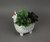 Adorable Hand Painted Llama or Unicorn Ceramic Mini Planter 7 Inches Tall - TP-A6616-LLAMA