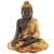 23" Gold and Brown Medium Seated Buddha Statue