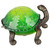 8" Green and Brown Nocturnal Turtle Lamp