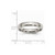 Chisel Titanium 4mm Polished Wedding Band TB21 - TB21K9