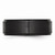 Chisel Black Ceramic Ridged Edge 8mm Brushed and Polished Wedding Band CER44 - CER44AI95