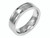 Chisel Stainless Steel Grooved 6mm Satin and Polished Wedding Band SR30 - SR30Y105