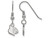 LogoArt Sterling Silver University Of Louisville Xs Dangle Earrings Wire SS043ULT