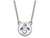 LogoArt Sterling Silver Theta Phi Alpha Extra Small Enameled Pendant Necklace with 18 Inch SS044TPA18T