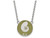 LogoArt Sterling Silver Kappa Delta Small Enameled Pendant Necklace with 18 Inch SS043KD18T