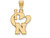 Logoart Sterling Silver Gp University Of Nebraska Large I Love Logo Pendant GP049UNEAE