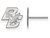 Logoart Sterling Silver Boston College Extra Small Post Earrings SS016BOCT