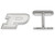 LogoArt Sterling Silver Purdue Cuff Link SS012PUT