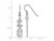LogoArt Sterling Silver Kappa Alpha Theta Dangle Medium Earrings SS004KATT