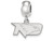 LogoArt Sterling Silver University Of North Dakota Bead Charm Charm Xs Dangle Bead Charm SS013UNODT