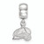 LogoArt Sterling Silver Colorado Avalanche Bead Charm Charm Xs Dangle Bead Charm SS018AVAT